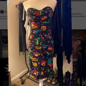 Vintage Betsy Johnson Mark Mahoney collab dress